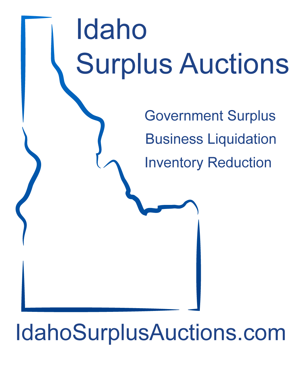 The Idaho Surplus Actions logo.