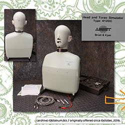 From the Sold Archive – Brüel & Kjaer Head and Torso Simulator, Type 4128C